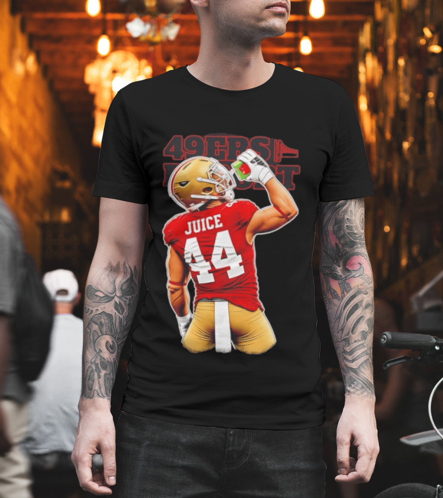 San Francisco 49ers Kyle Juszczyk Juice 44 Legend T-Shirt
