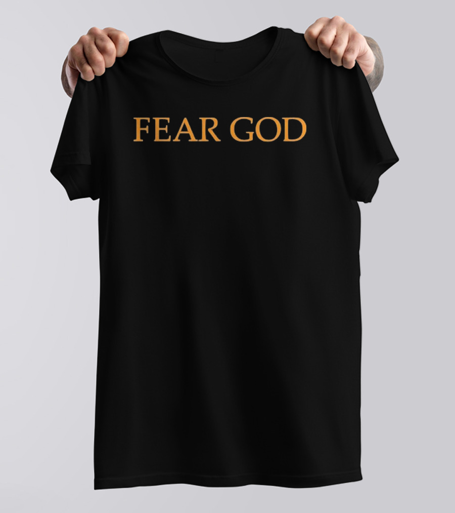 Fear God Clothing Jerry Lorenzo Fashion Streetwear Collection T-Shirt