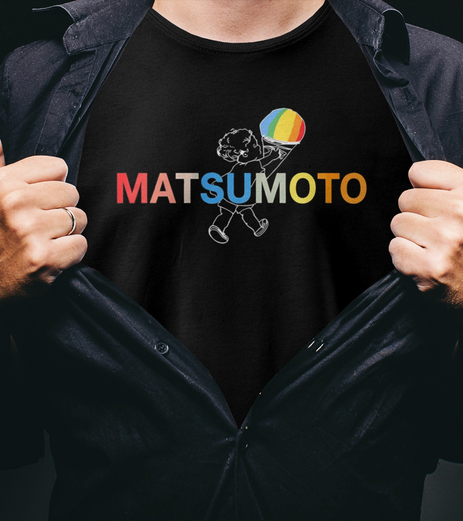 Kiké Hernández Matsumoto Colorful Child And Ball T-Shirt