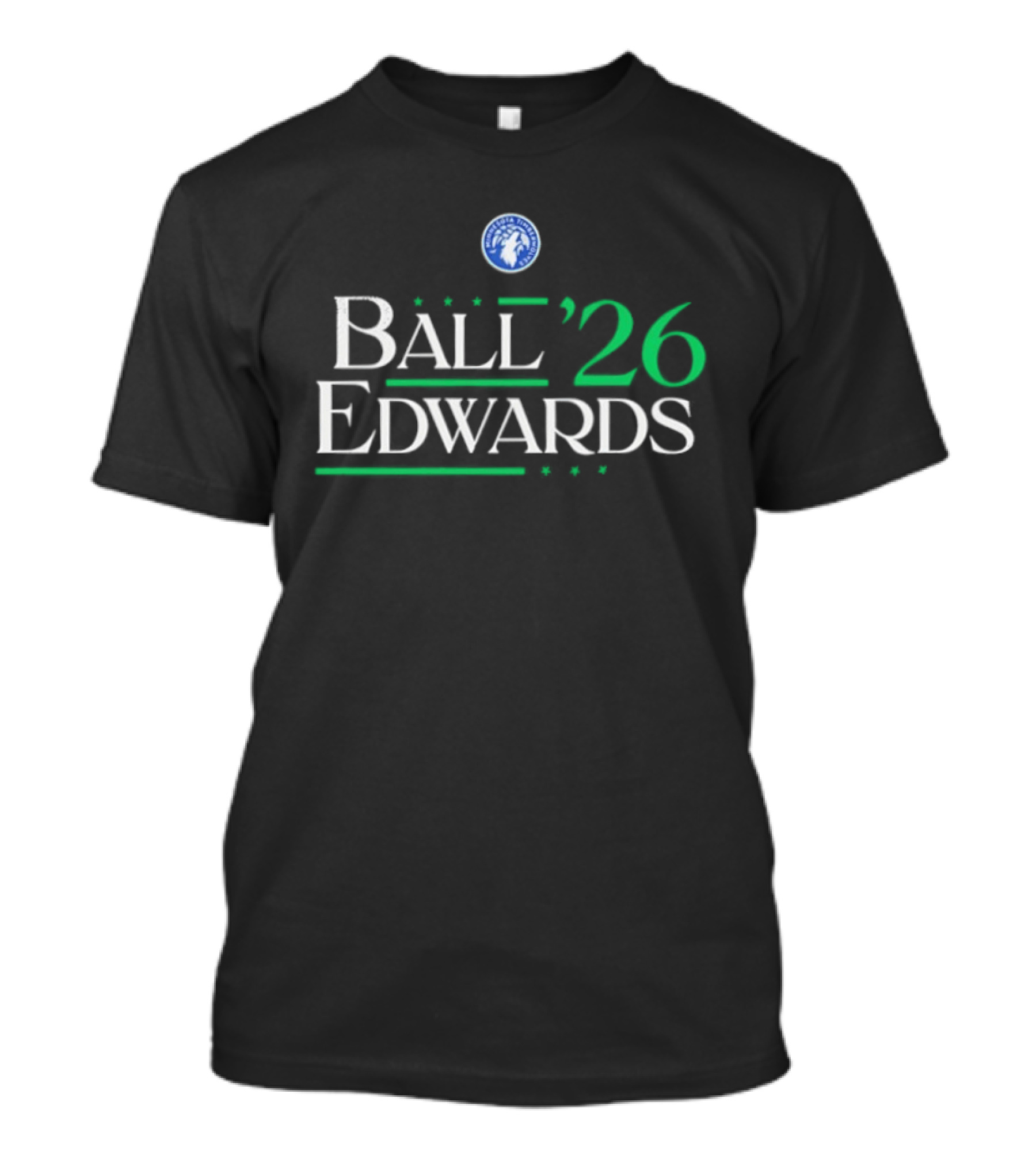 Ball Edwards 2026 Minnesota Timberwolves Campaign T-Shirt