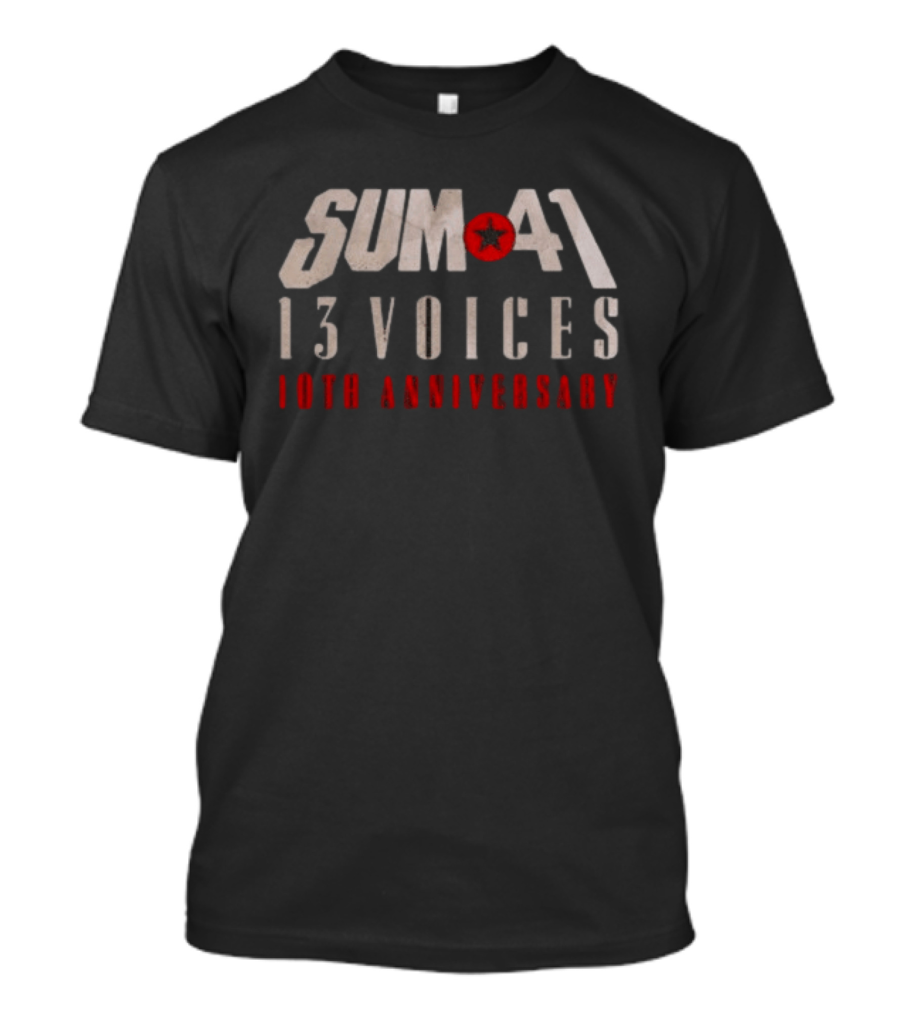 Sum 41 13 Voices 10th Anniversary T-Shirt