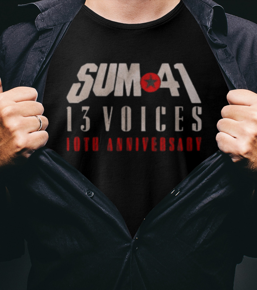Sum 41 13 Voices 10th Anniversary T-Shirt