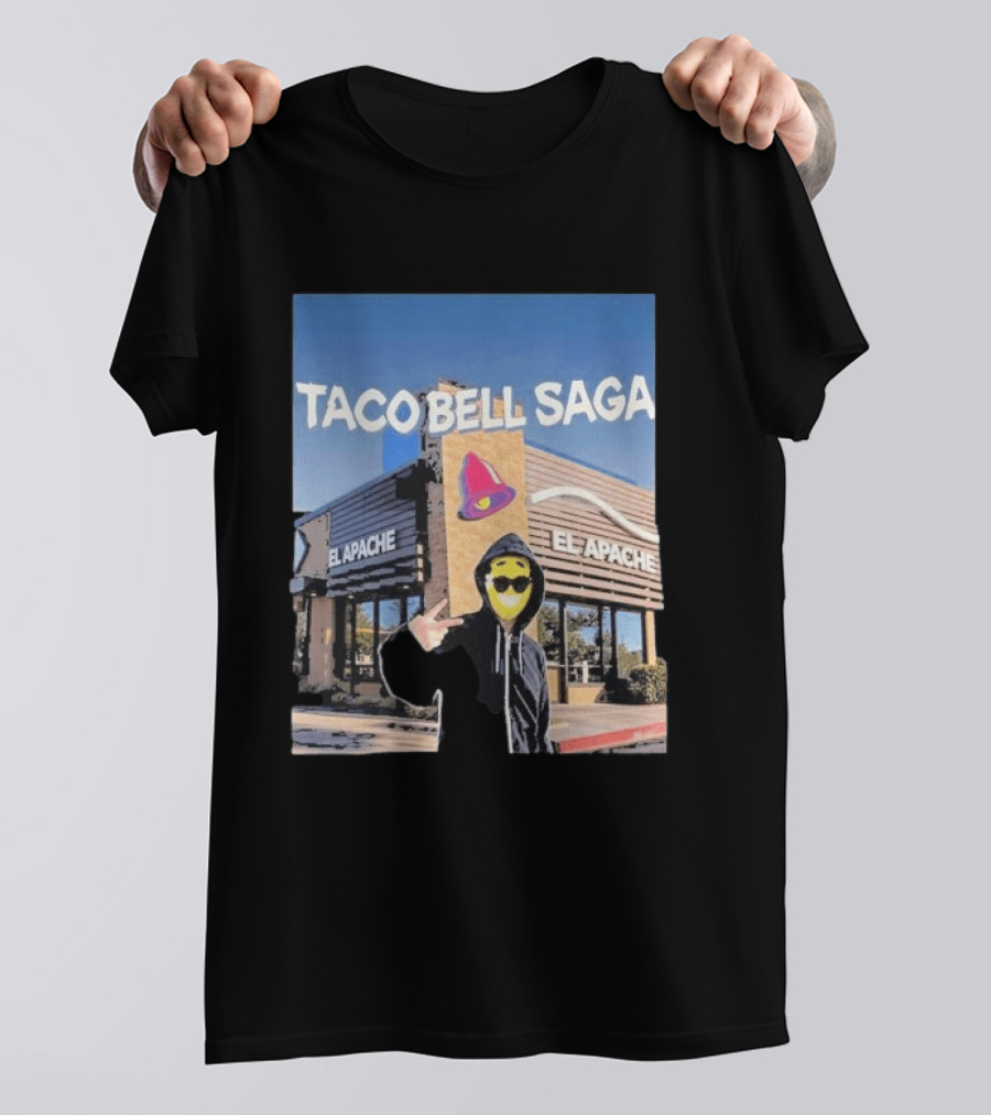 Taco Bell Saga Twenty One Pilots El Apache T-Shirt