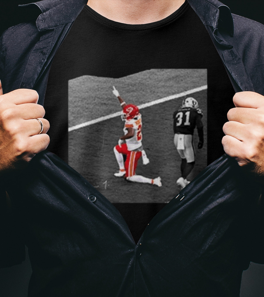 Tyquan Thornton Kansas City Chiefs On Field Celebration 2026 T-Shirt