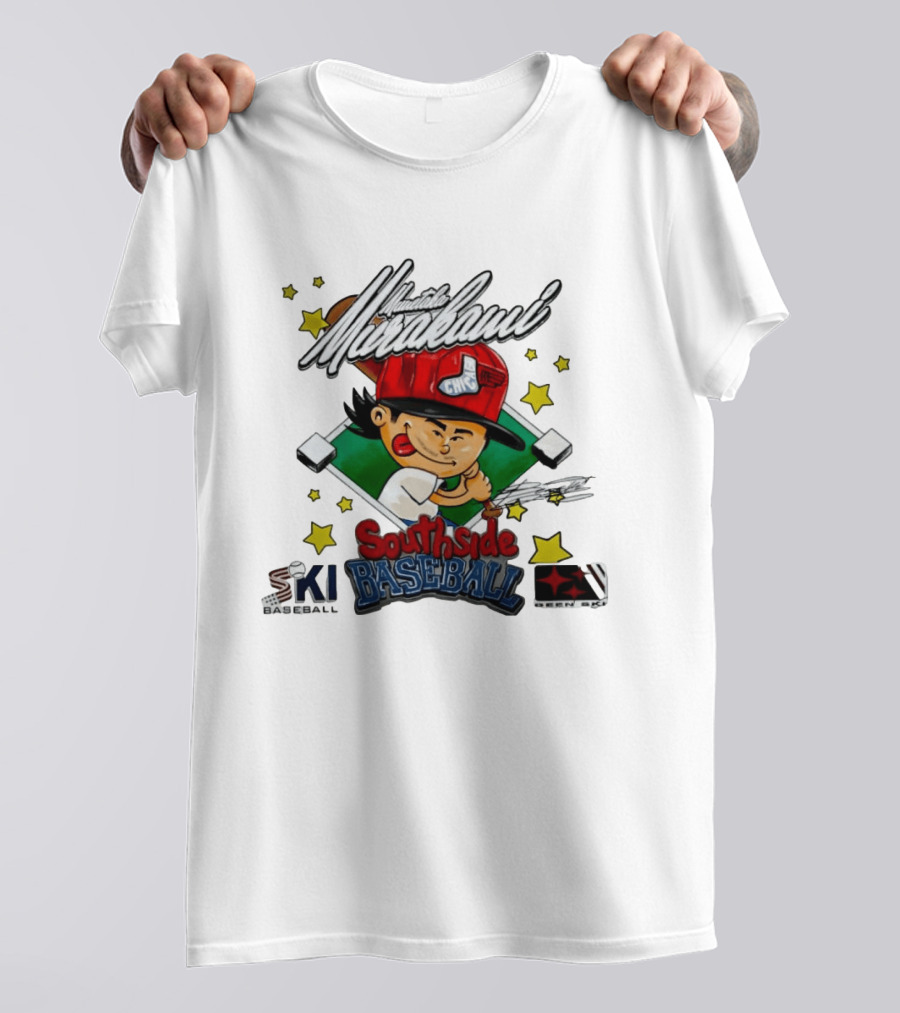 Munetaka Murakami Chicago Southside Baseball CHIC Graphic KI Keen OK Stars T-Shirt