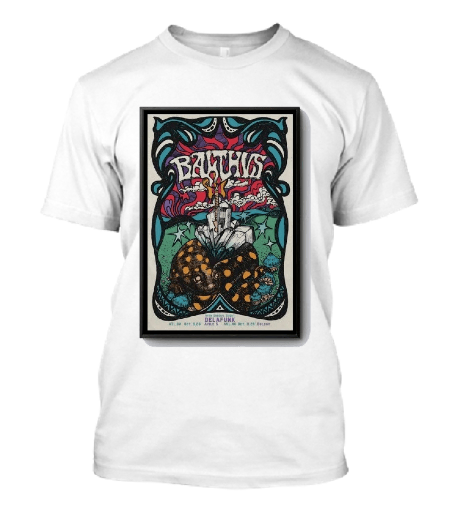 Original BALTHVS Atlanta GA Oct 9 2026 Delafunk Special Guest AVL Oct 11 Eclectiq T-Shirt