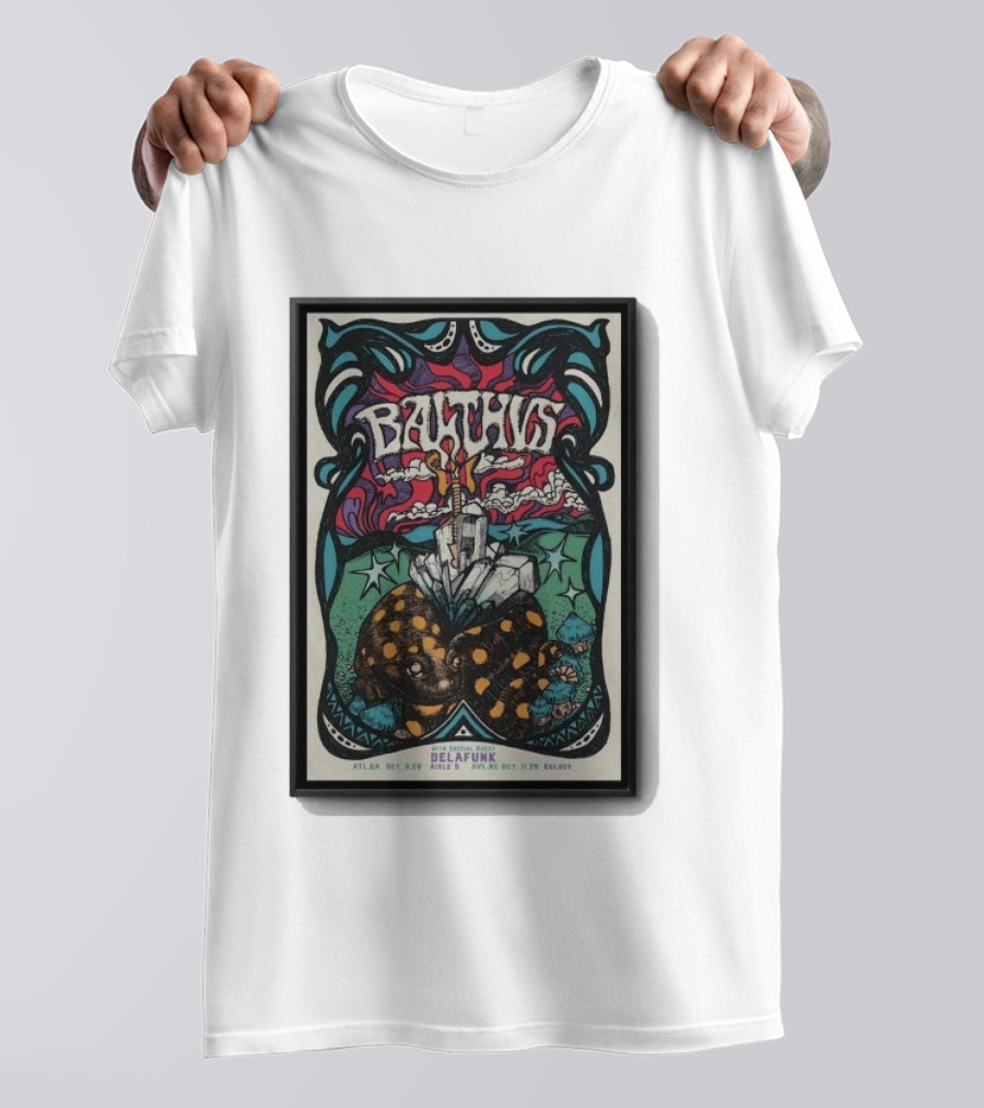 Original BALTHVS Atlanta GA Oct 9 2026 Delafunk Special Guest AVL Oct 11 Eclectiq T-Shirt