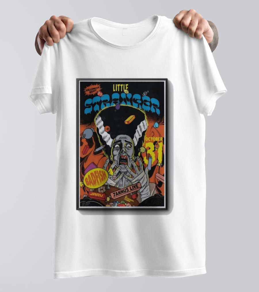 Little Stranger Halloween Night Badfish Jarv Jannus Live October 31 St. Petersburg FL 2026 T-Shirt