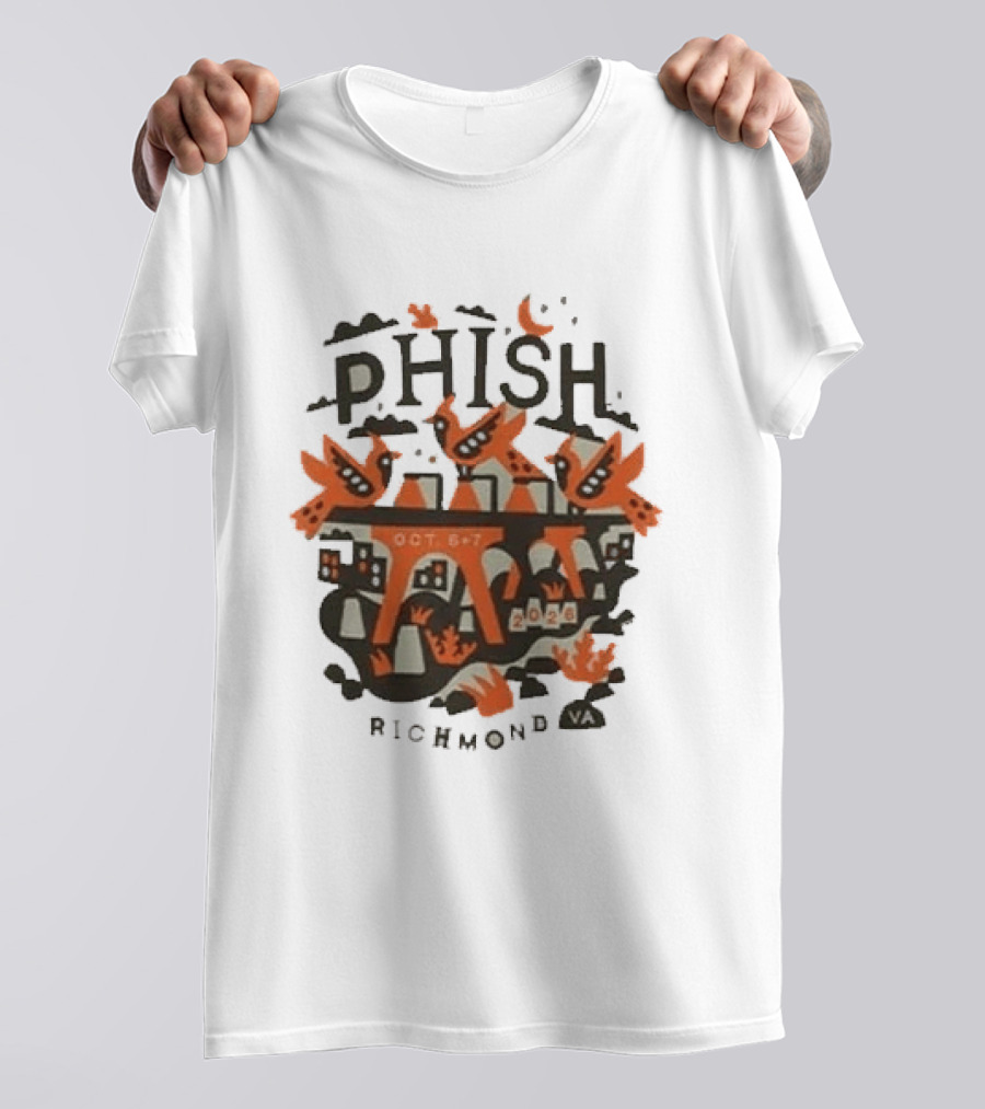Phish Richmond Fall Oct 7 2020 Event T-Shirt