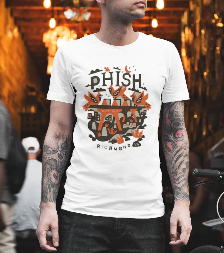 Phish Richmond Fall Oct 7 2020 Event T-Shirt