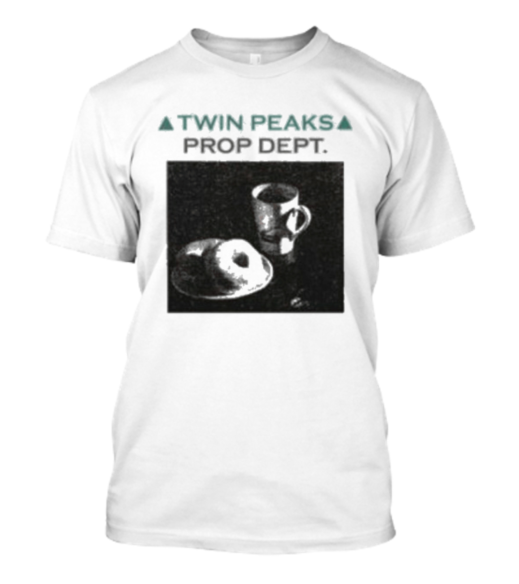 Twin Peaks Prop Dept Coffee And Donut T-Shirt