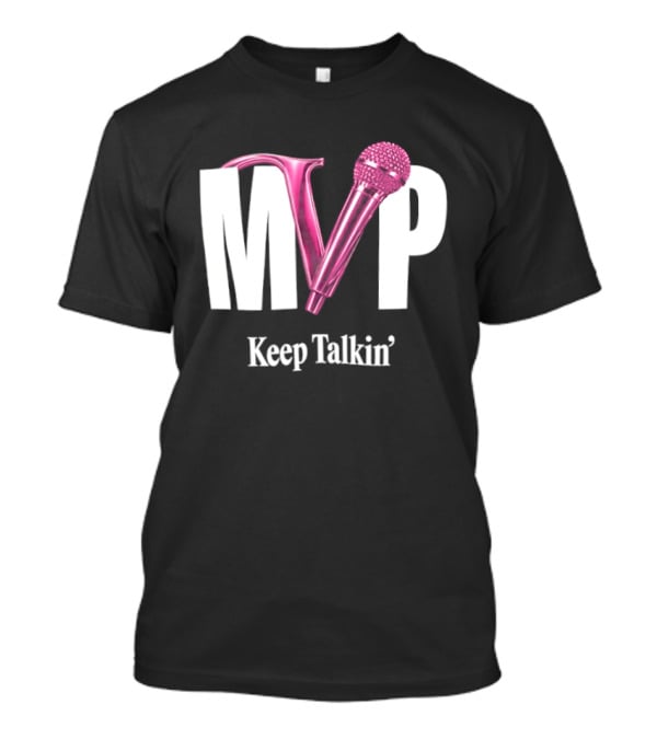 A'ja Wilson Las Vegas Aces MVP Keep Talkin 2020 2026 T-Shirt