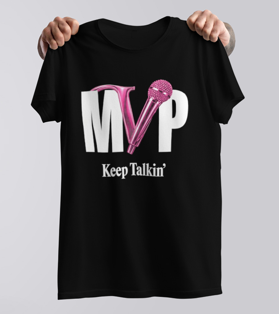 A'ja Wilson Las Vegas Aces MVP Keep Talkin 2020 2026 T-Shirt