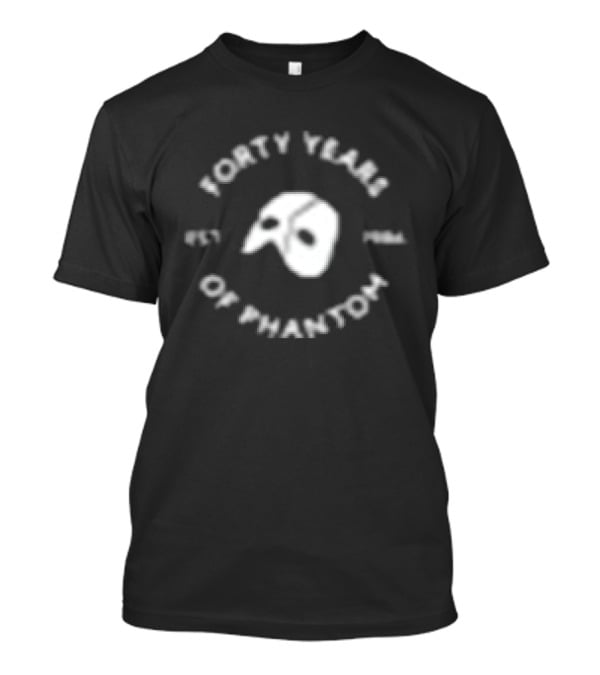 Andrew Lloyd Webber Phantom 40 Years Celebration T-Shirt