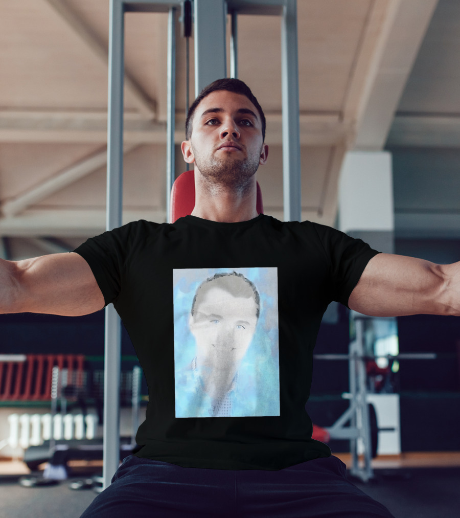 Charlie Kirk Turning Point USA Conservative Blue Aura T-Shirt