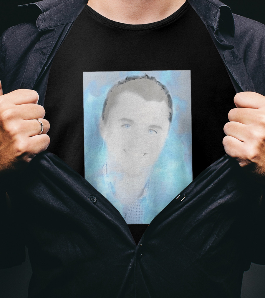 Charlie Kirk Turning Point USA Conservative Blue Aura T-Shirt