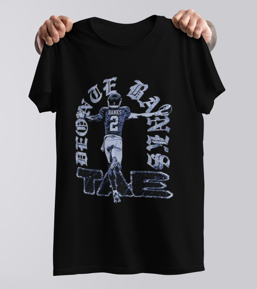 Deonte Banks New York Giants Time Tae T-Shirt