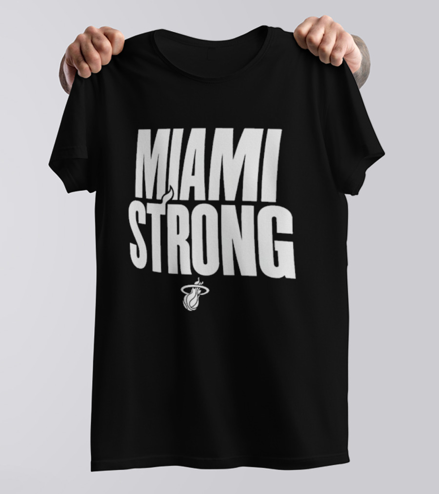 Miami Strong Heat Basketball Team T-Shirt