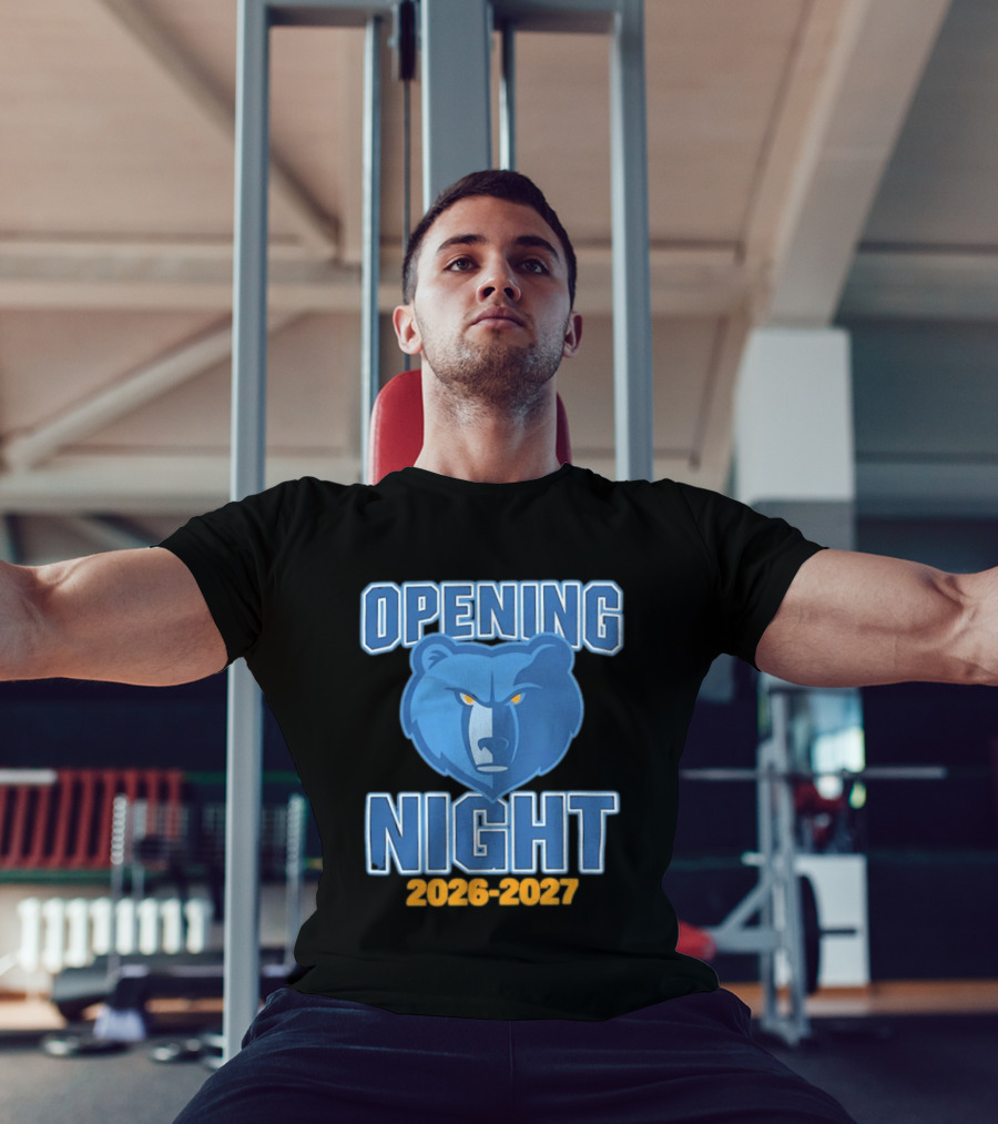 Opening Night 2026 2027 Memphis Grizzlies T-Shirt
