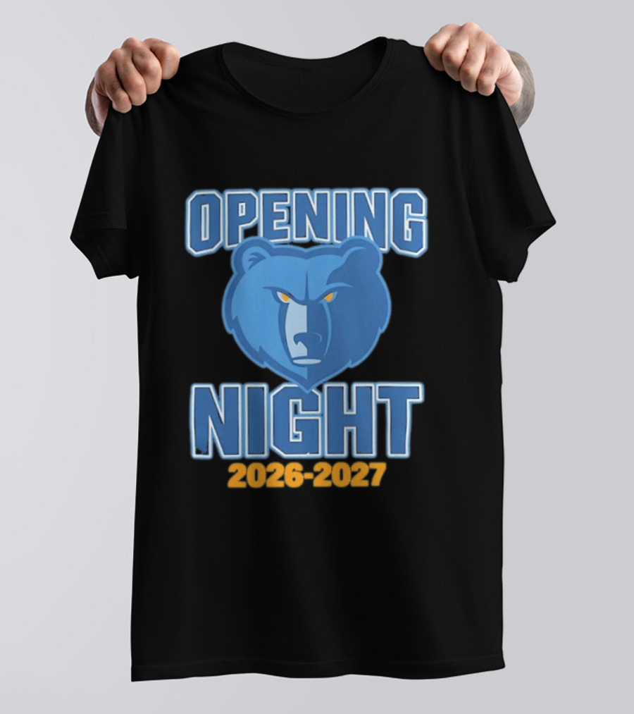 Opening Night 2026 2027 Memphis Grizzlies T-Shirt