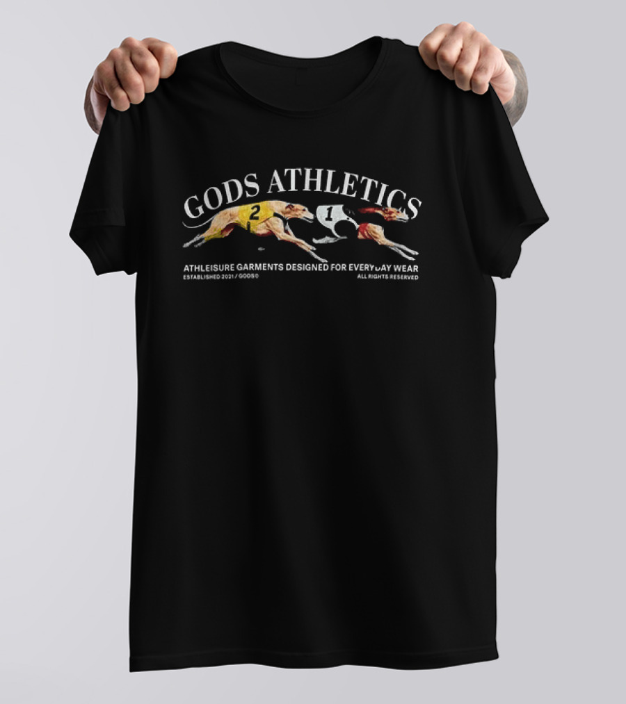 Gods Athletics Athleisure Garments Designed For Everyday Wear T-Shirt