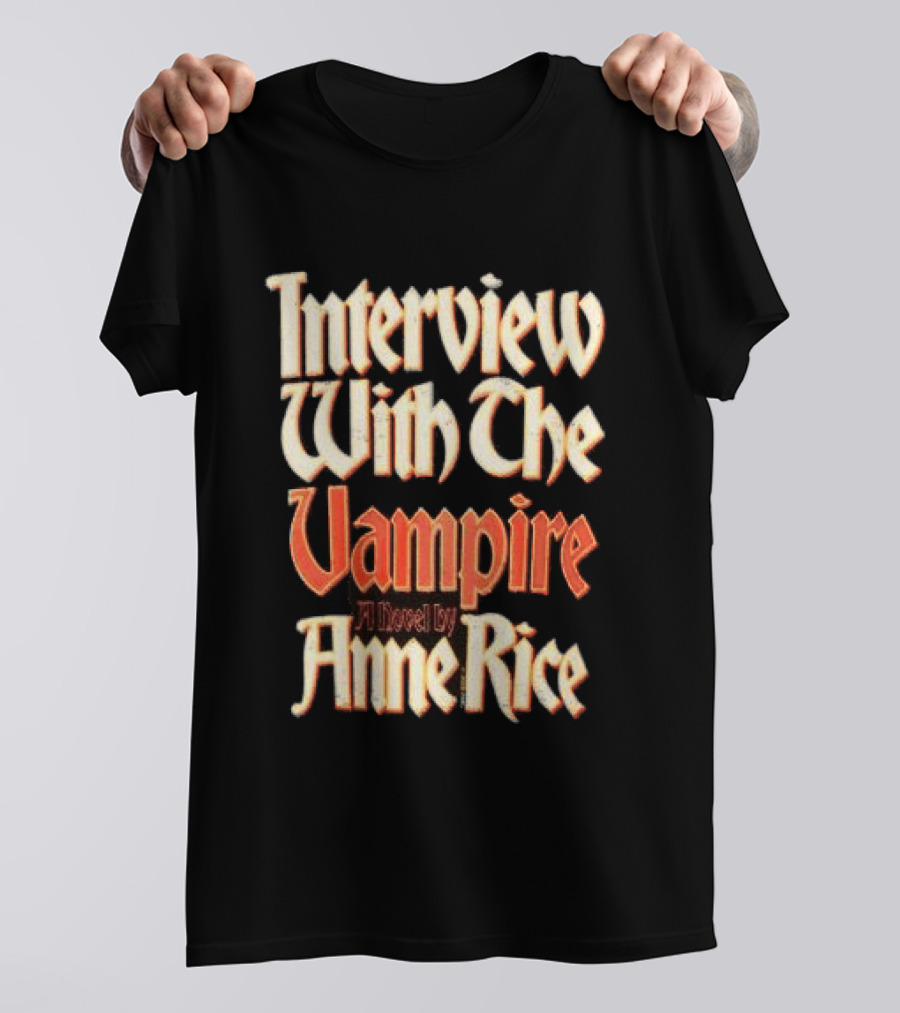 Interview With The Vampire Novel Anne Rice First Edition T-Shirt