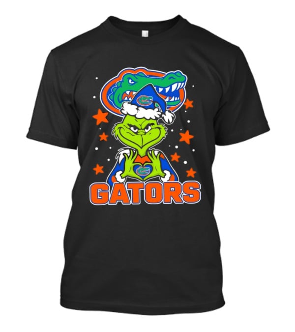 Florida Gators Grinch Christmas College Football Fan T-Shirt