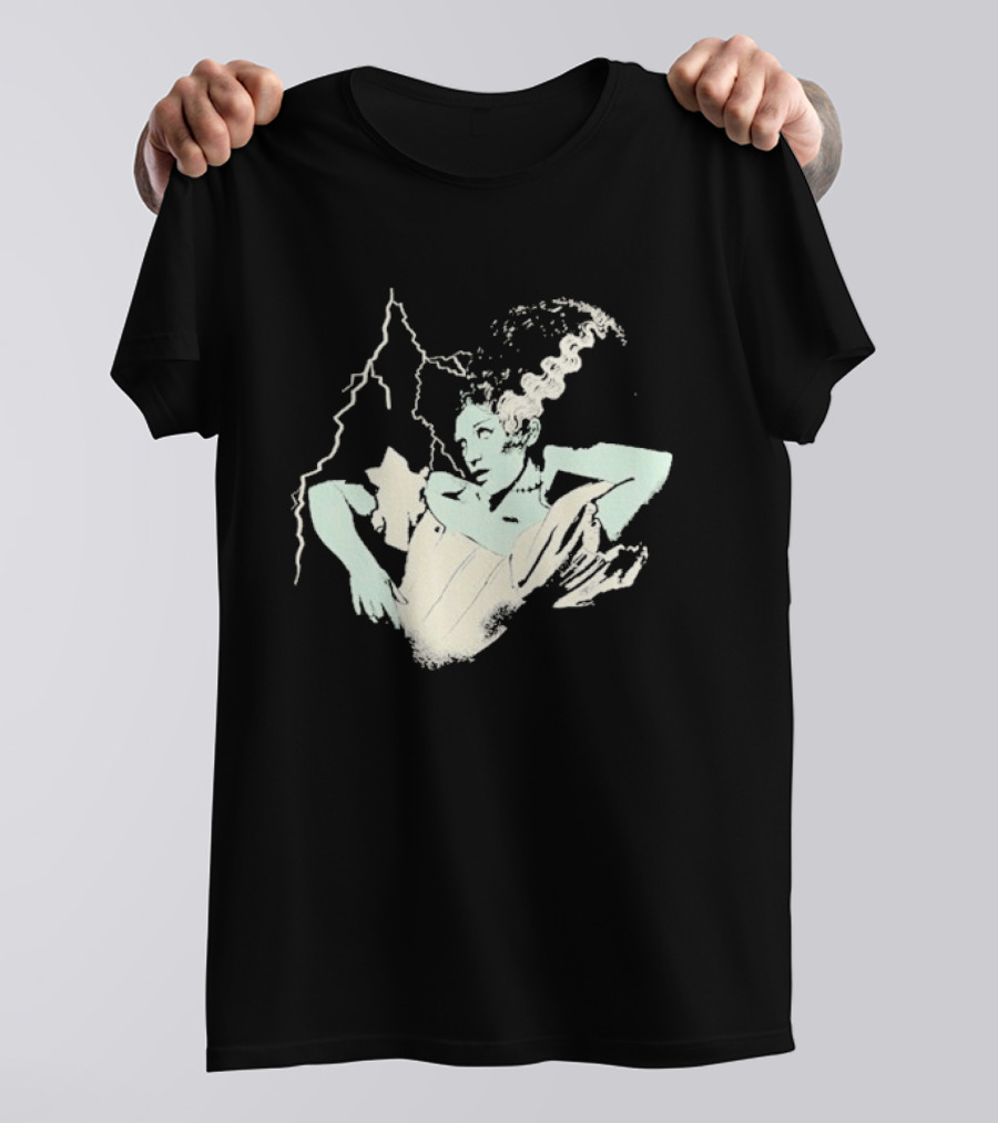 Sierra Ferrell The Bride Frankenstein Monster Lightning T-Shirt
