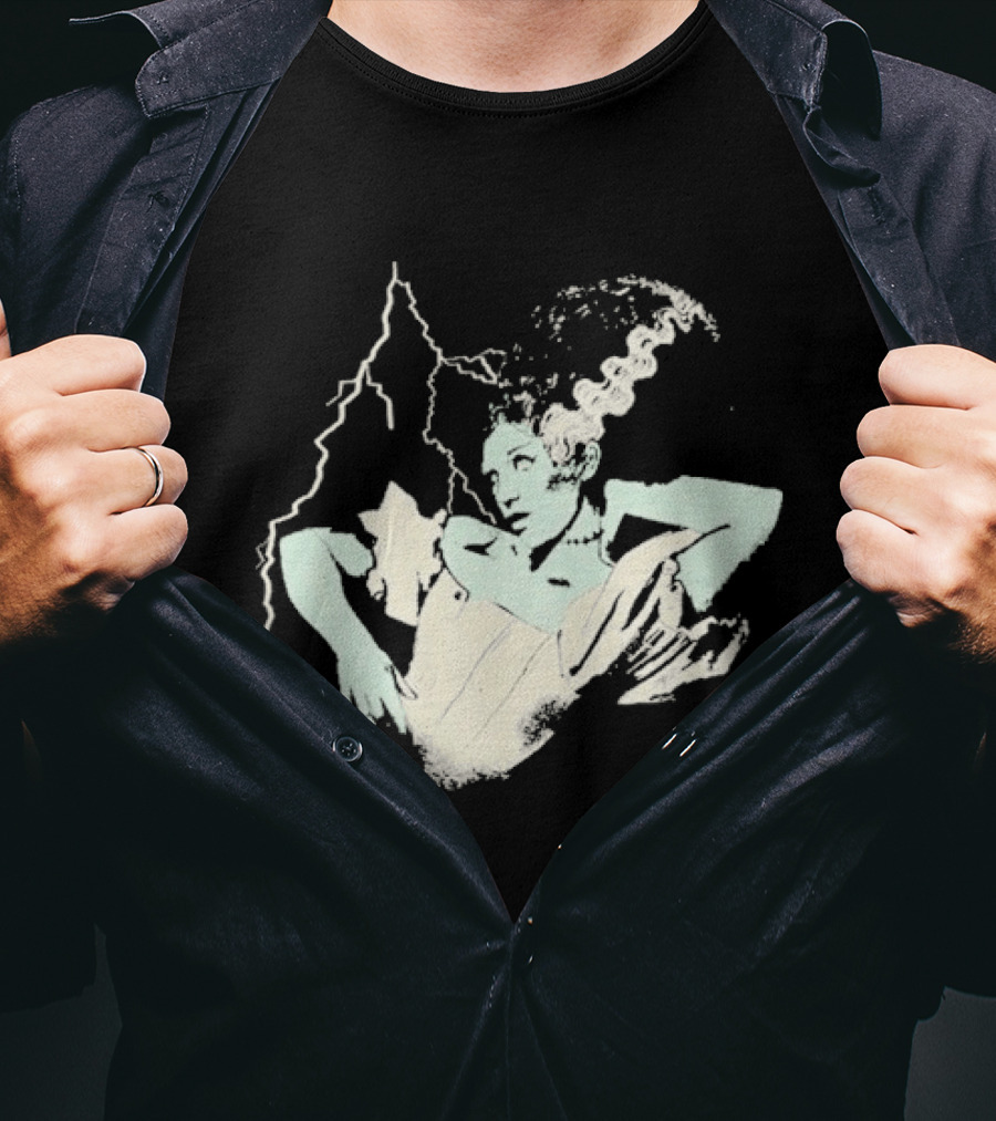Sierra Ferrell The Bride Frankenstein Monster Lightning T-Shirt