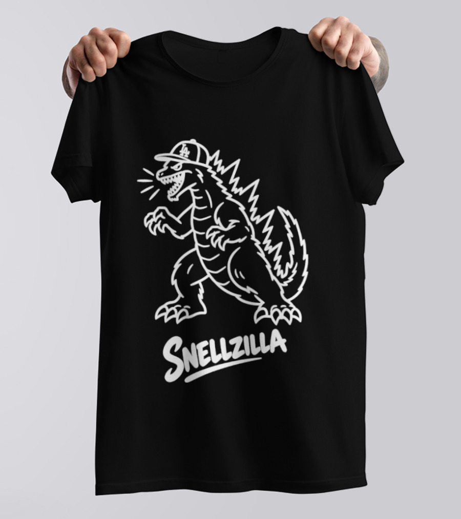 Snellzilla Monster Baseball Tribute Blake Snell T-Shirt
