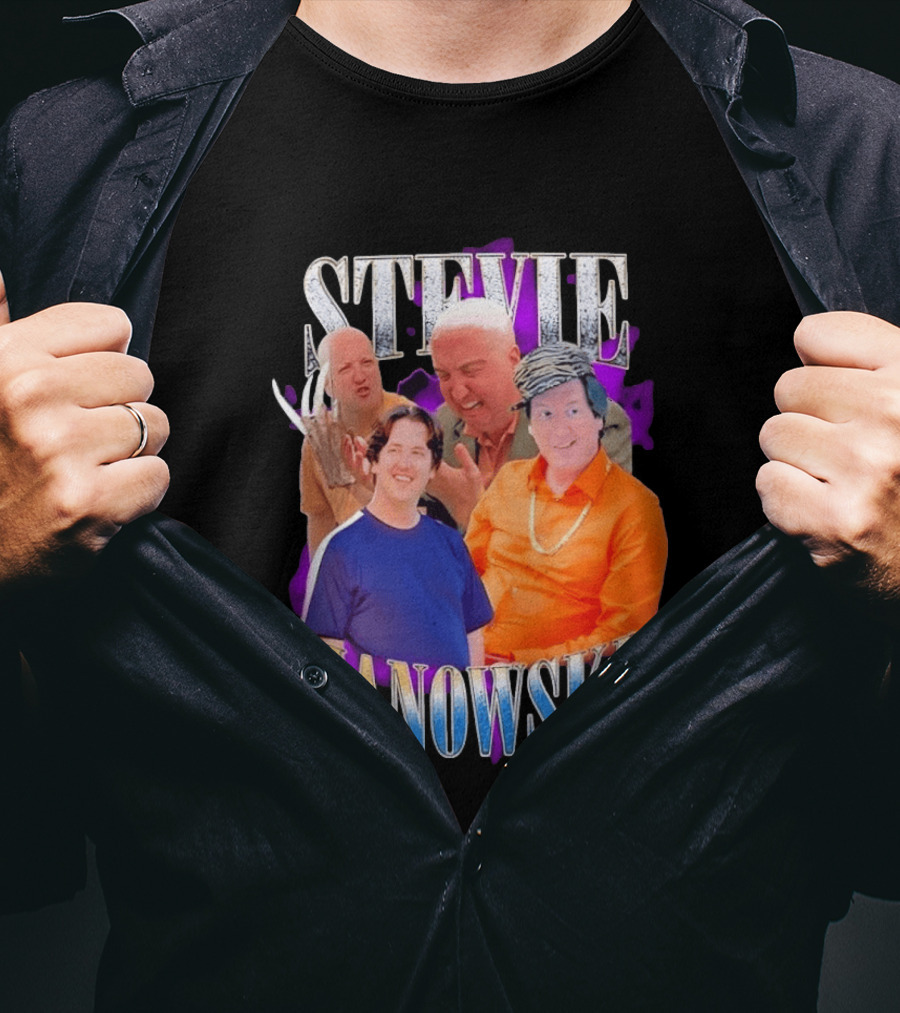 Stevie Janowski Comedy Collage Bootleg T-Shirt