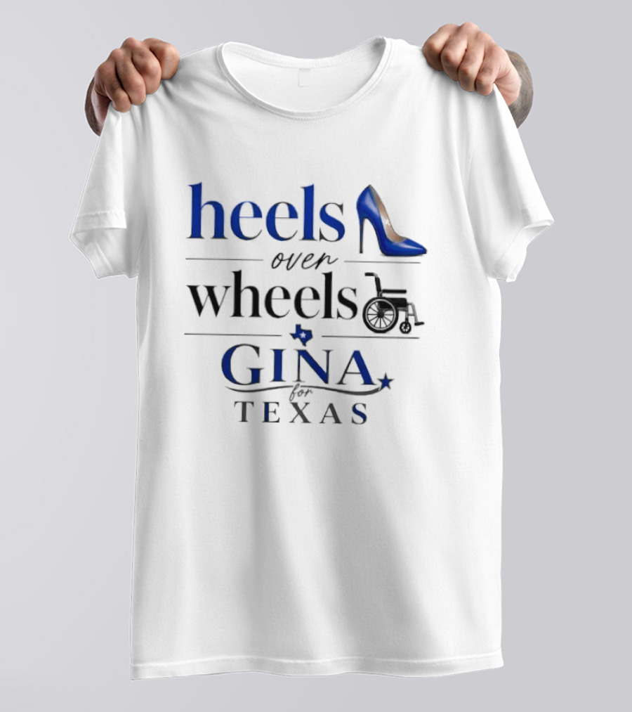 Heels Over Wheels Gina Texas T-Shirt