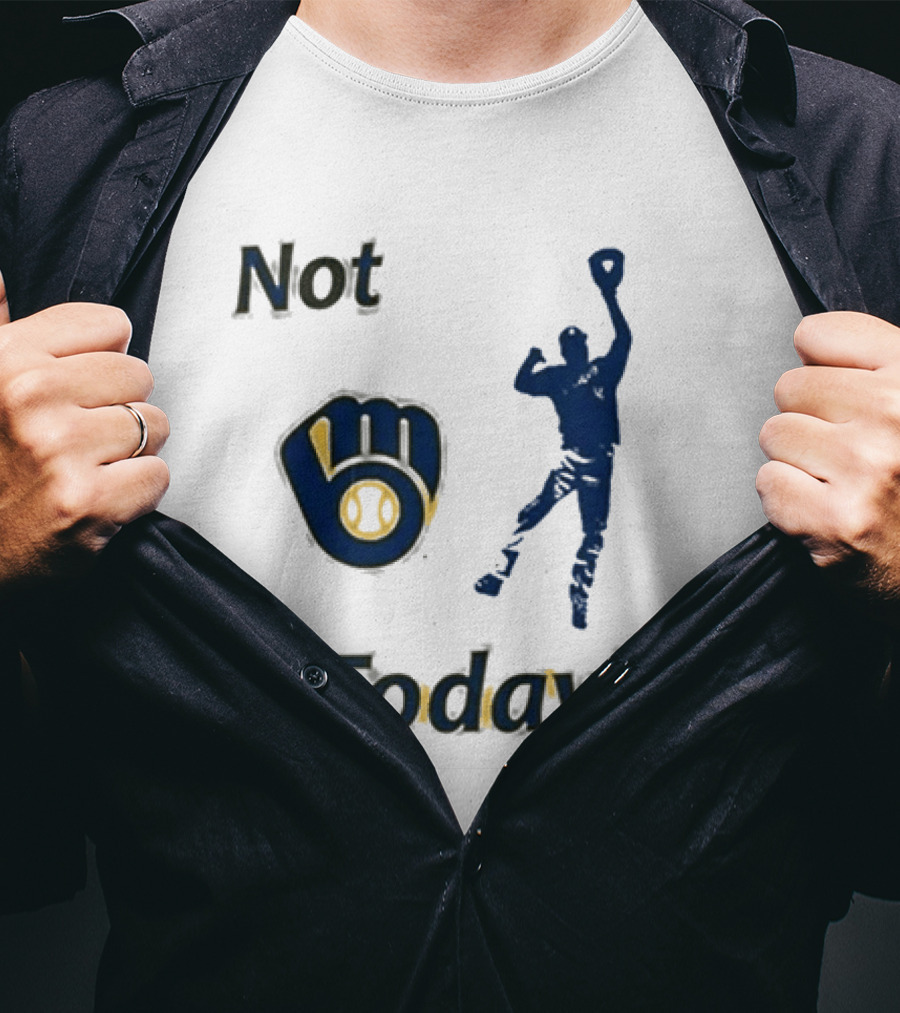 Not Today Manny Machado Baseball Glove And Player T-Shirt