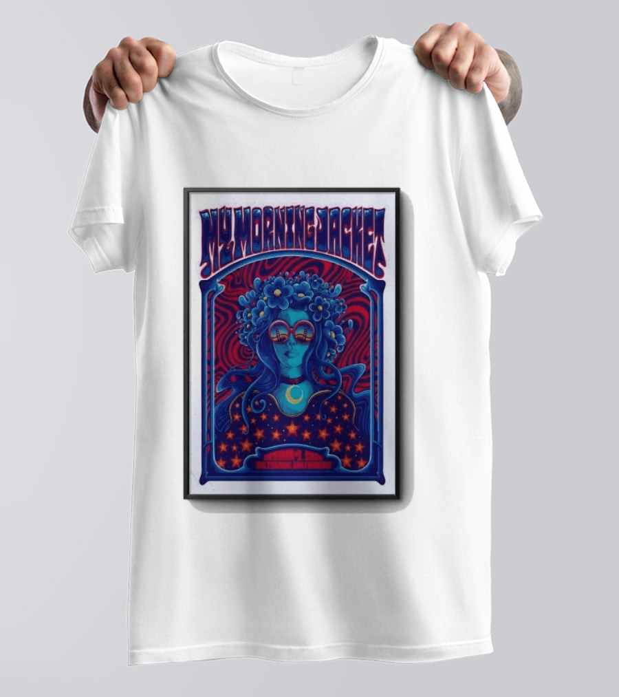 My Morning Jacket San Francisco October 9 2026 Psychedelic Floral Woman T-Shirt