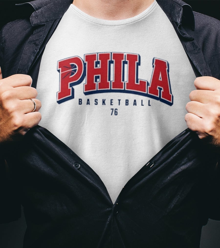 PHILA Basketball 76ers Retro Sports T-Shirt