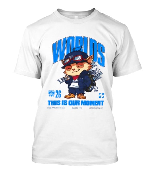 Worlds 2026 This Is Our Moment Riot Games Store T-Shirt
