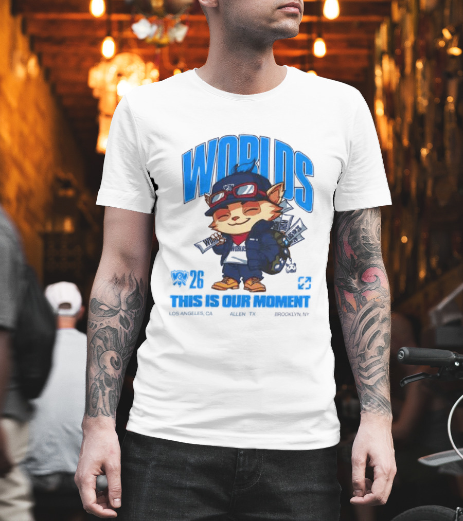 Worlds 2026 This Is Our Moment Riot Games Store T-Shirt