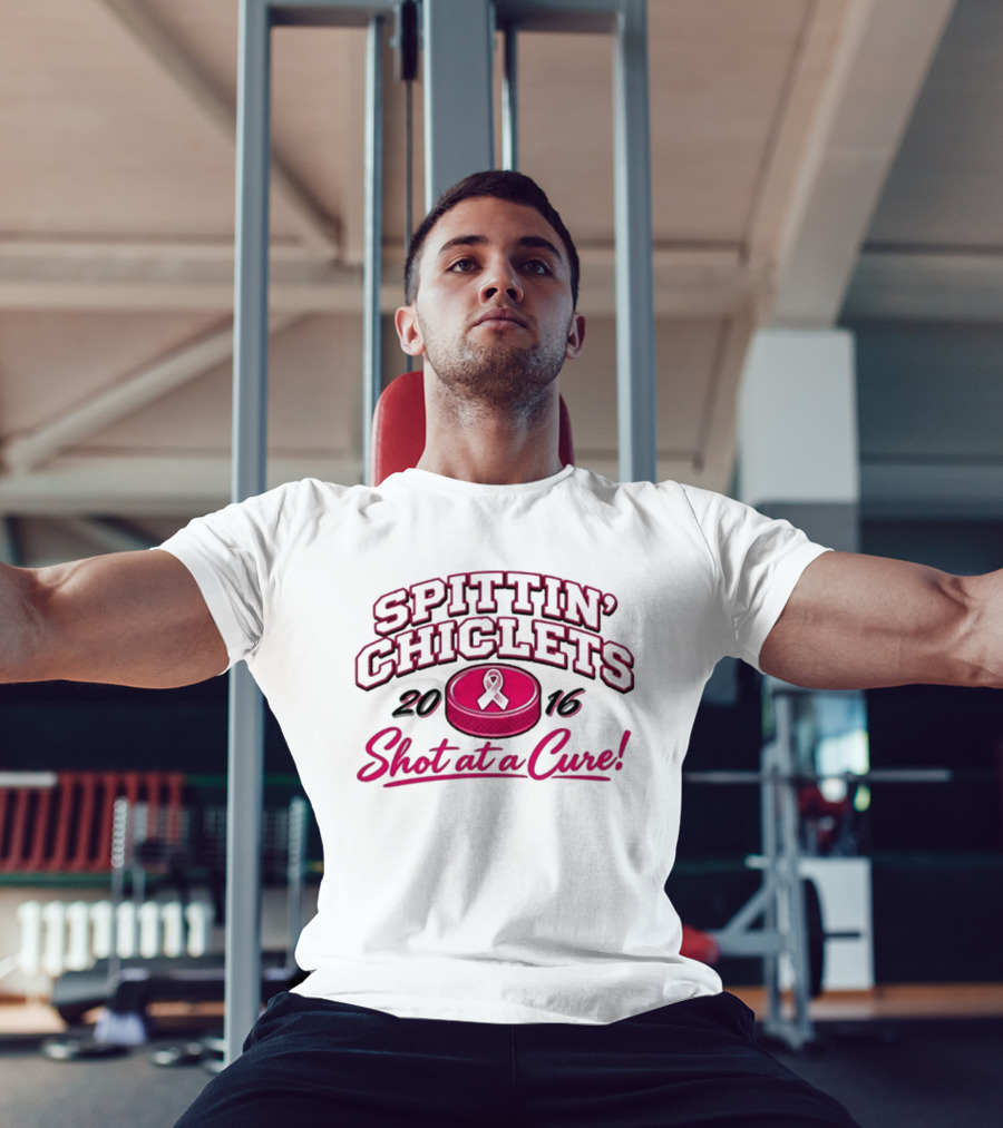 Spittin Chiclets Breast Cancer 2016 Shot At A Cure T-Shirt