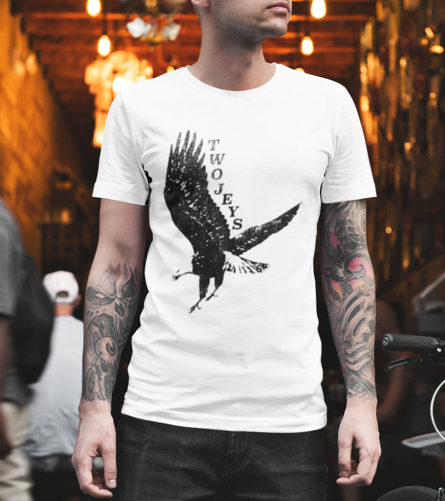 Twojeys Eagles Don't Fly With Pigeons Soar Above T-Shirt