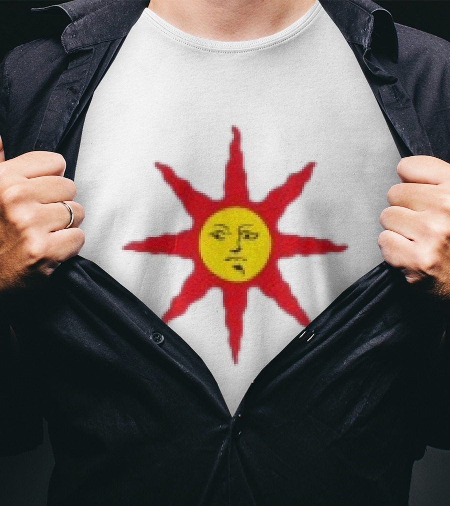 Welcome Skateboards Dark Souls Solaire Sun Icon Collaboration T-Shirt