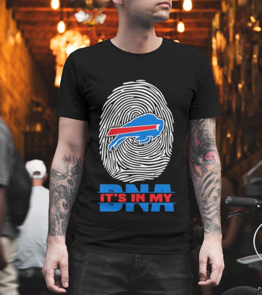 Buffalo Bills Fingerprint It's In My DNA T-Shirt