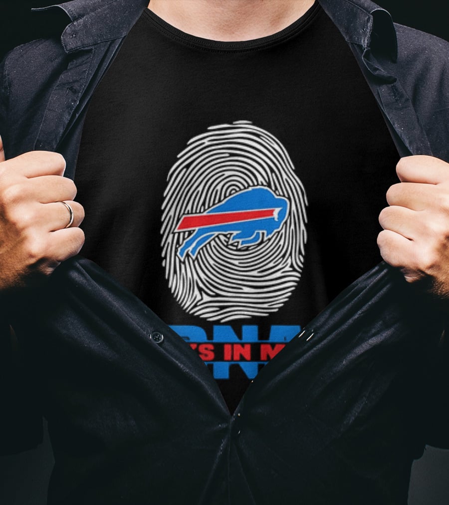 Buffalo Bills Fingerprint It's In My DNA T-Shirt