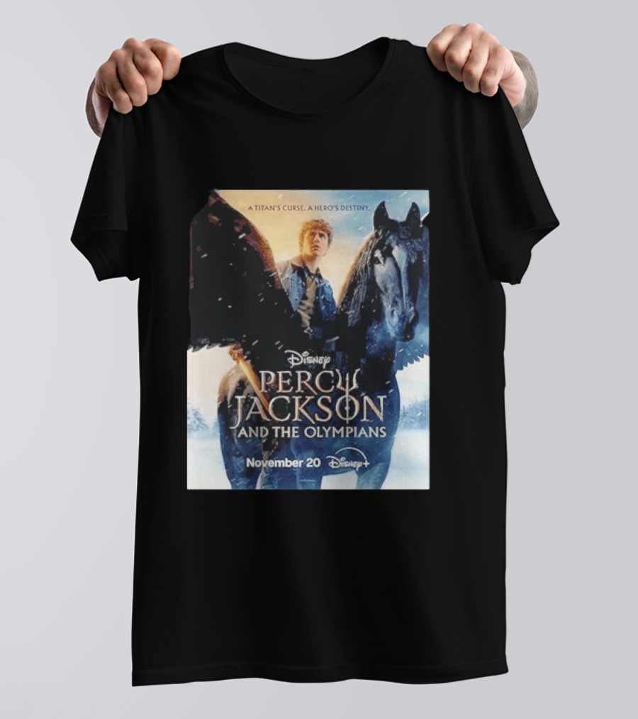 Percy Jackson And The Olympians A Titan's Curse A Hero's Destiny November 20 Disney+ T-Shirt
