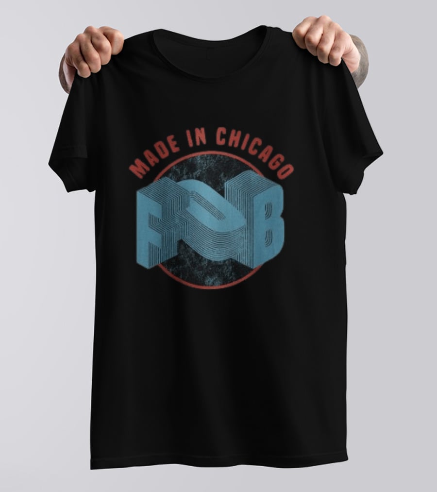 FOB Made In Chicago Rock Sound Shop Fall Out Boy T-Shirt