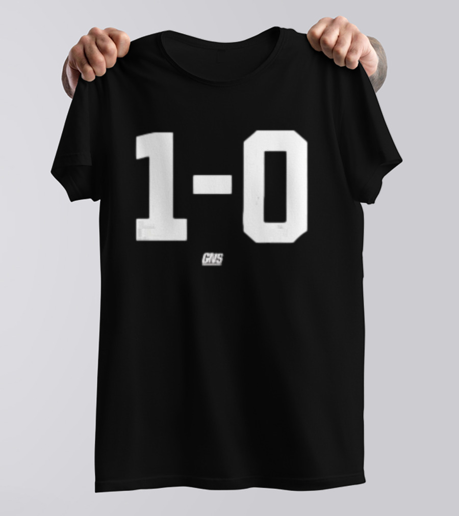 1 0 GNS Sports Score Numbers T-Shirt