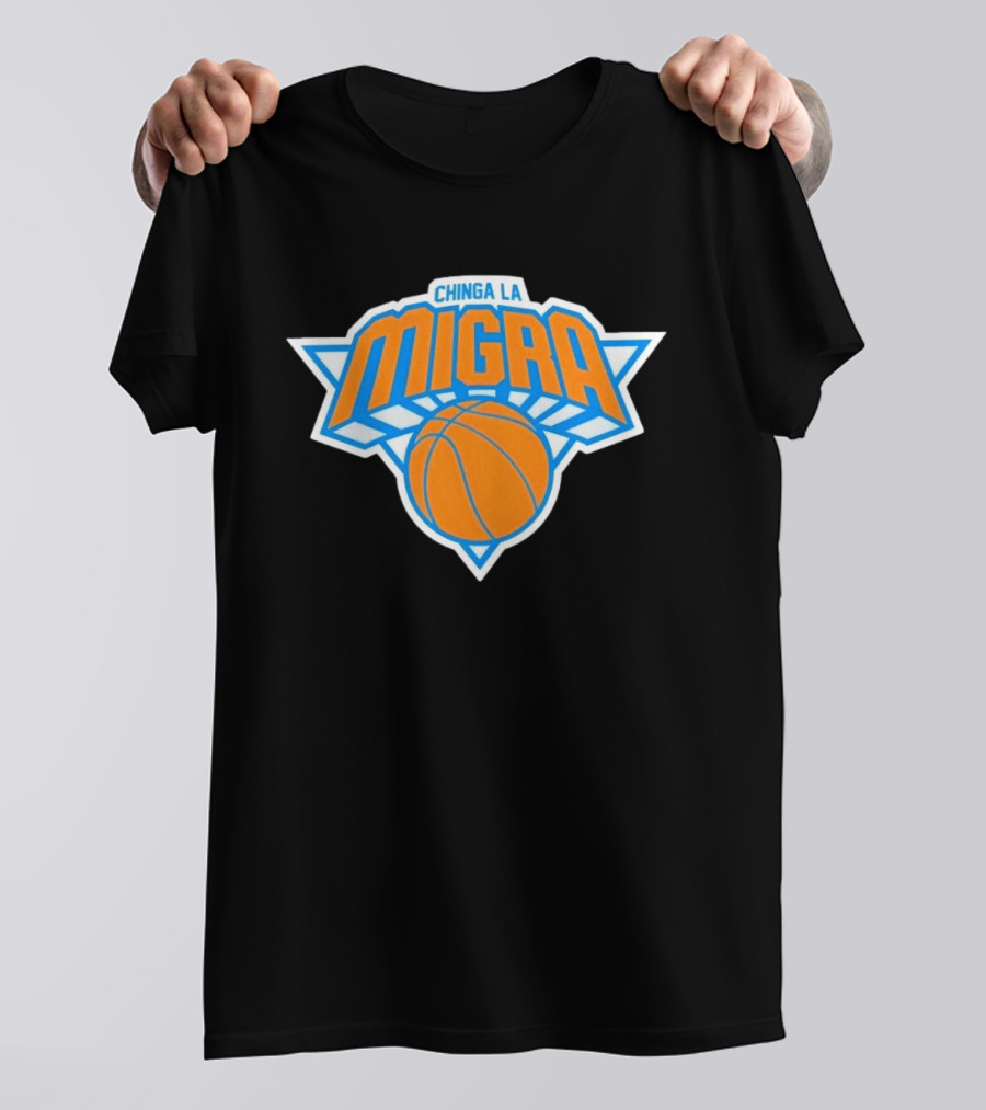 Chinga La Migra Basketball Protest T-Shirt