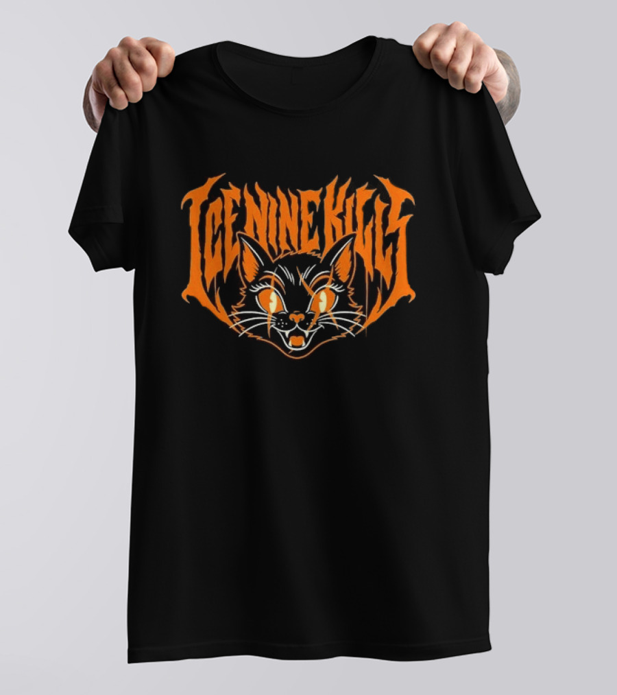 Ice Nine Kills Nine Lives Cat Halloween T-Shirt