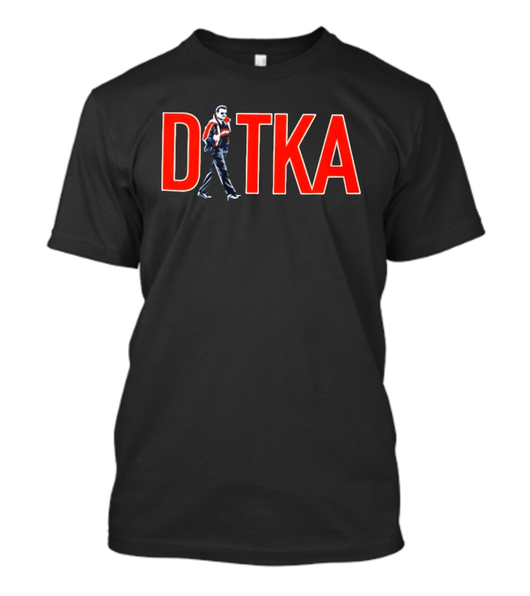 Mike Ditka Chicago Bears Walk DTKA Legends T-Shirt
