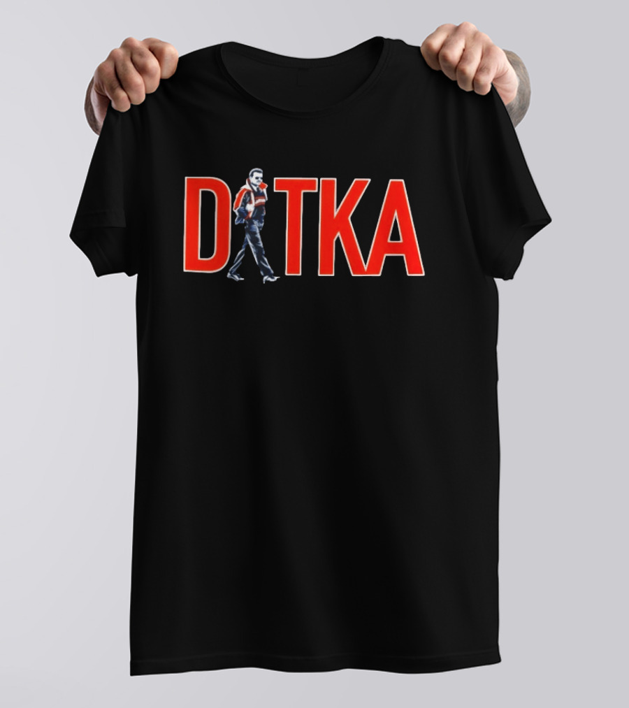 Mike Ditka Chicago Bears Walk DTKA Legends T-Shirt