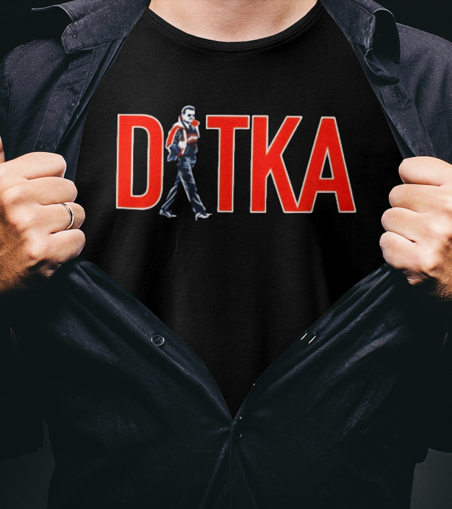 Mike Ditka Chicago Bears Walk DTKA Legends T-Shirt